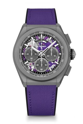 Replica Zenith Watch Defy 21 Ultra Colour Purple 97.9001.9004/80.R922.T3/P